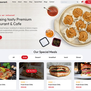 Restaurant WordPress Theme